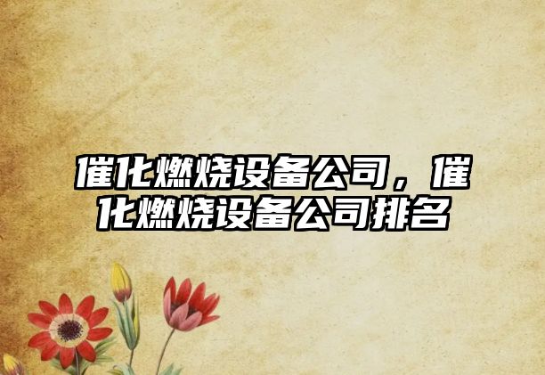 催化燃燒設(shè)備公司，催化燃燒設(shè)備公司排名